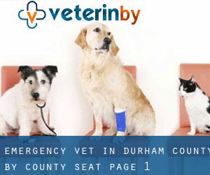 Emergency Vet in Durham County by county seat - page 1