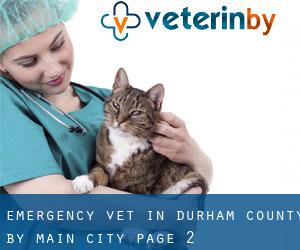 Emergency Vet in Durham County by main city - page 2