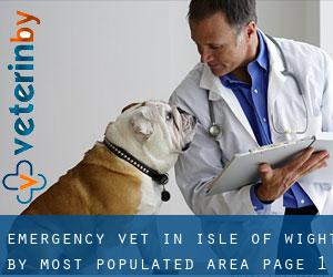Emergency Vet in Isle of Wight by most populated area - page 1