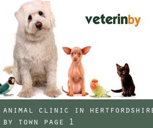 Animal Clinic in Hertfordshire by town - page 1